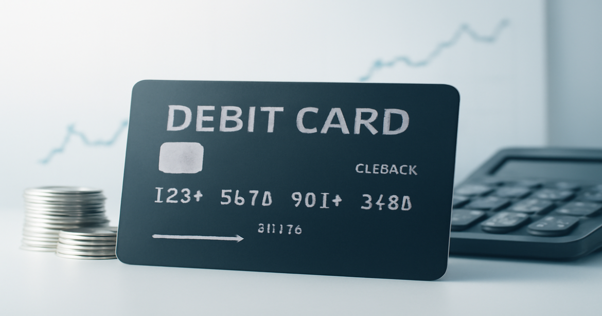 Debit cards cashback benefits and selection guide for 2026, featuring finance elements.