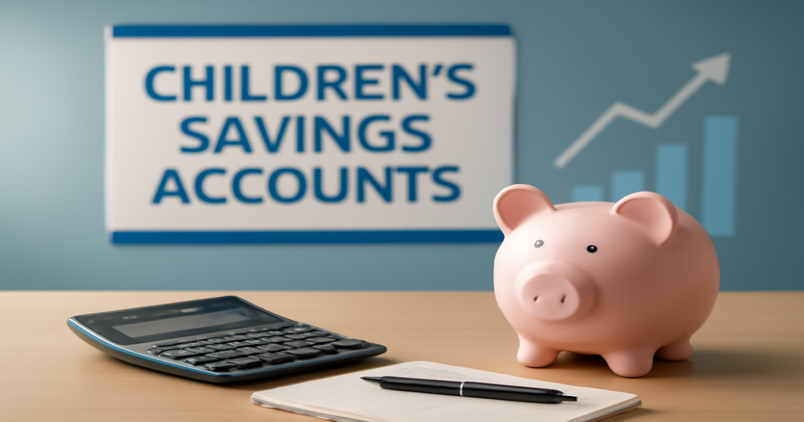 Explore Детские накопительные вклады: обзор банков 2026 with a professional banking image.