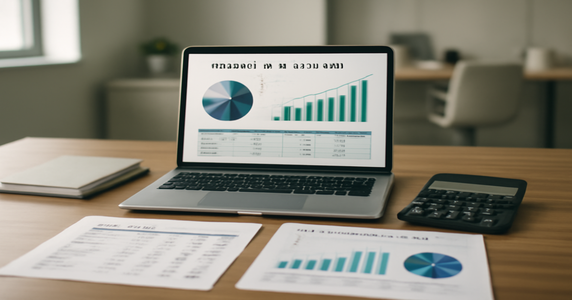 Professional image representing финансовое планирование with a focus on budgeting and finance tools.