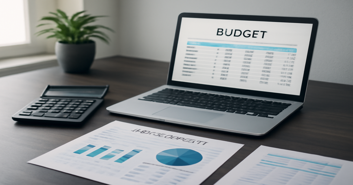 Professional workspace for финансовое планирование семьи with budgeting tools and reports.
