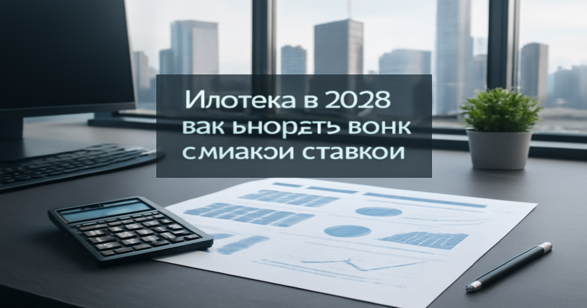 Professional image representing banking and finance for Ипотека в 2026: как выбрать банк с низкой ставкой.