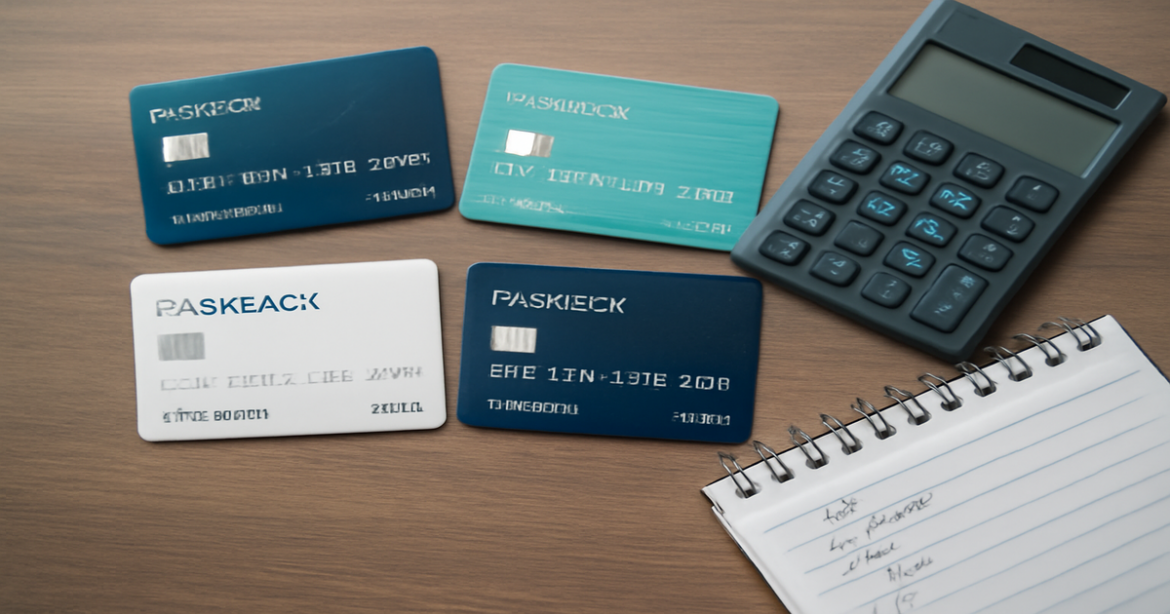 A professional image of debit cards with cashback, emphasizing financial choices and banking.