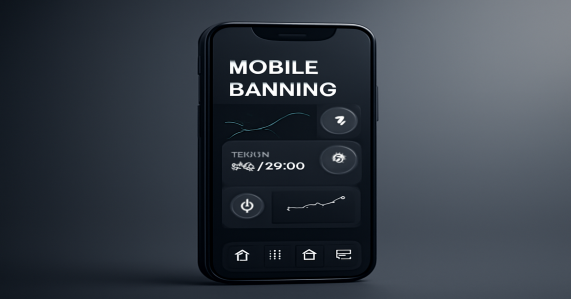 Professional image illustrating online-банкинг mobile apps for financial management comparison.