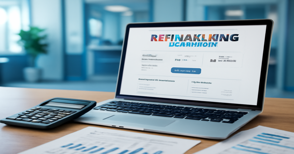 Professional image related to рефинансирование кредитов in a banking and finance context.
