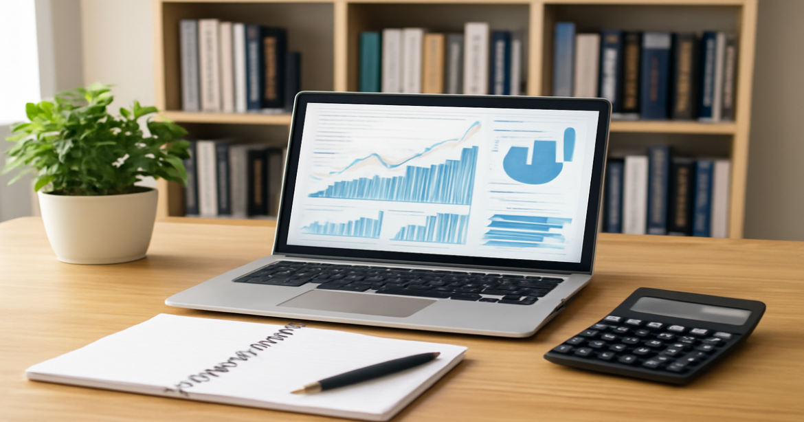 Professional image depicting финансовое планирование семьи with finance tools and a clean workspace.