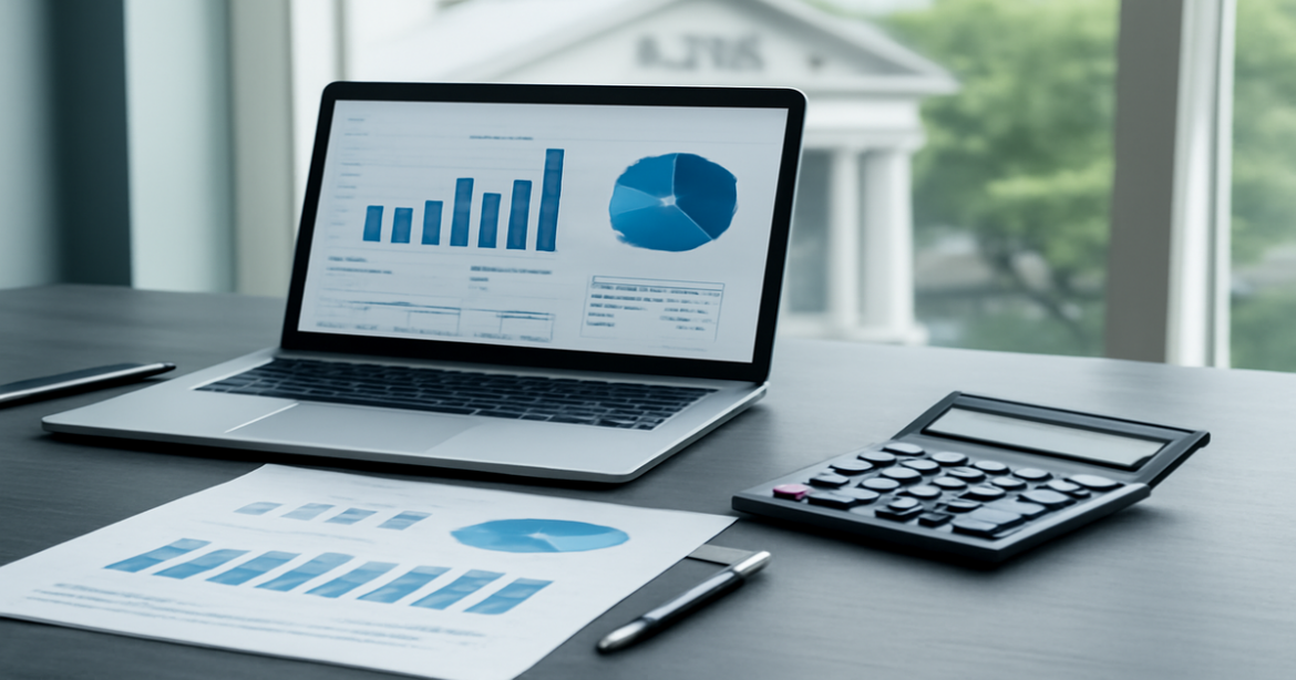 Image depicting financial planning семьи tools and workspace for stability and success.
