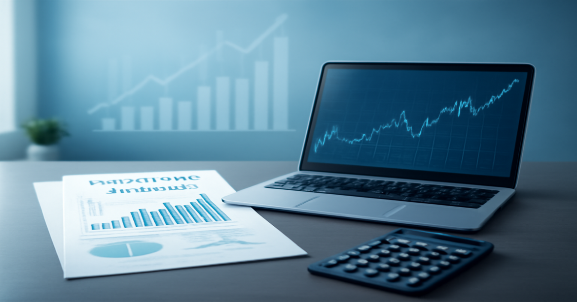 Investирование через банки: modern banking scene showcasing investment options and financial management.