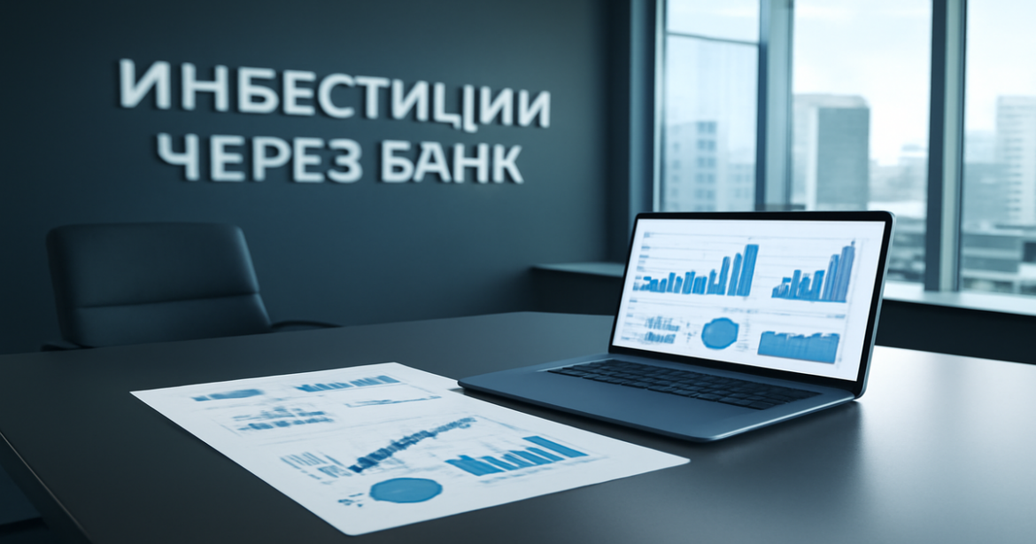 Investments through bank: modern finance environment showcasing options like ИИС and ОФЗ.