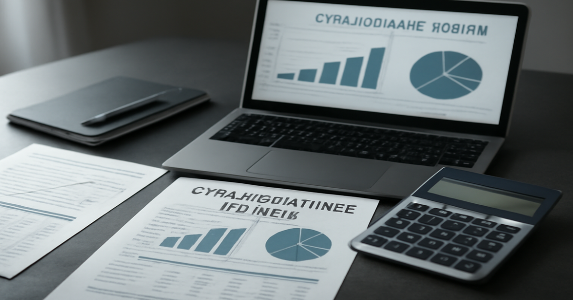 A professional workspace image focused on страхование жизни and financial planning.