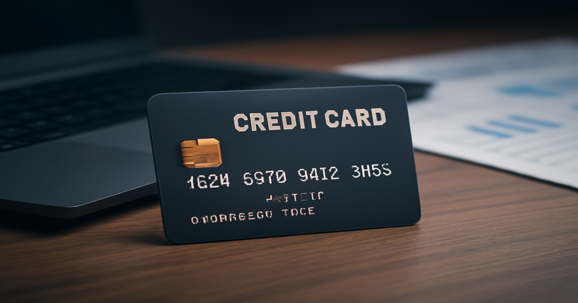 A professional image of a credit card symbolizing smart finance management.