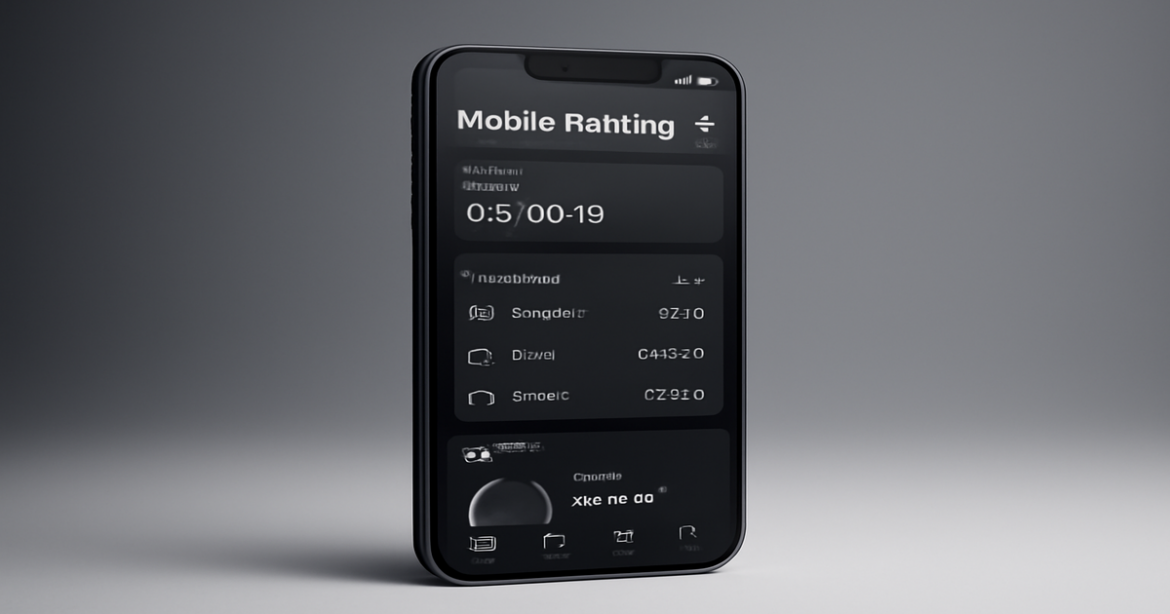 Professional image of a mobile app for онлайн-банкинг, showcasing finance management tools.