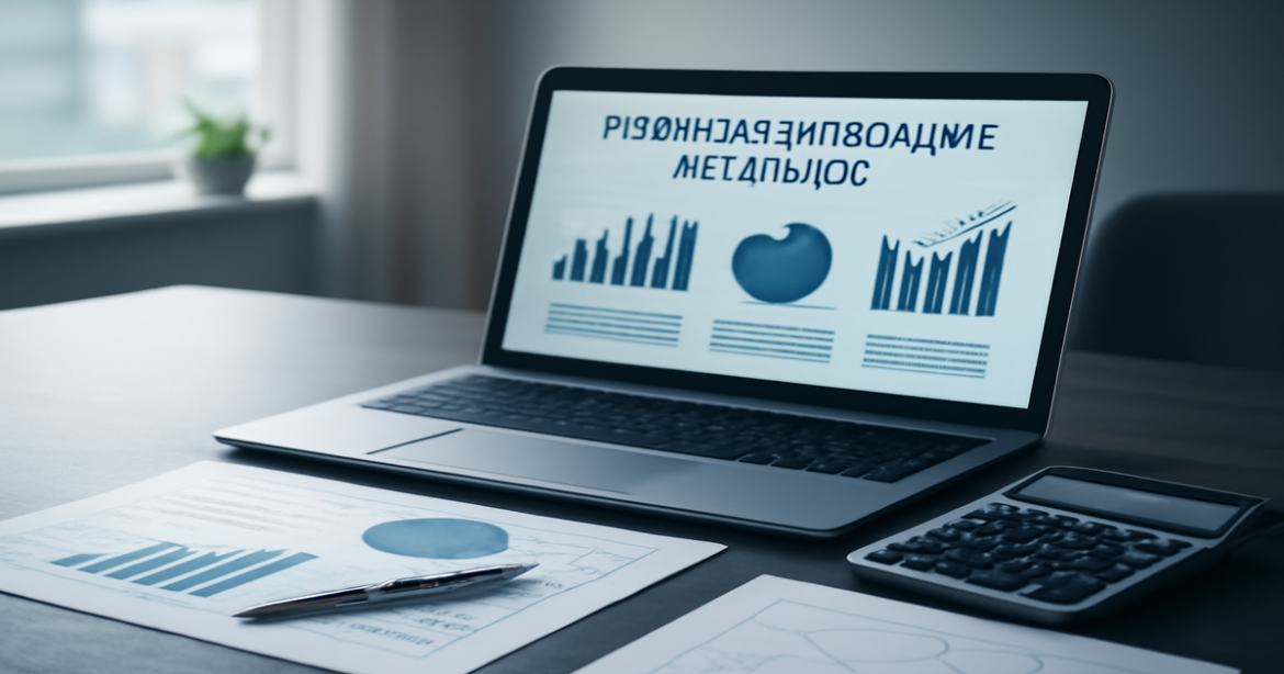 Professional image illustrating рефинансирование кредитов in a modern office setting.