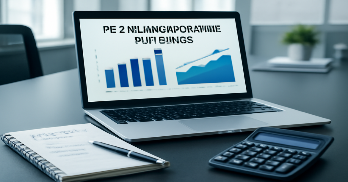 Image illustrating рефинансирование кредитов with financial documents and modern office tools.