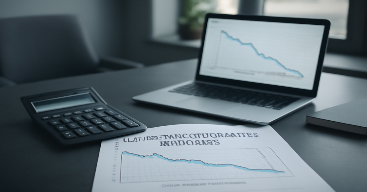 Professional image illustrating рефинансирование кредитов and financial optimization.