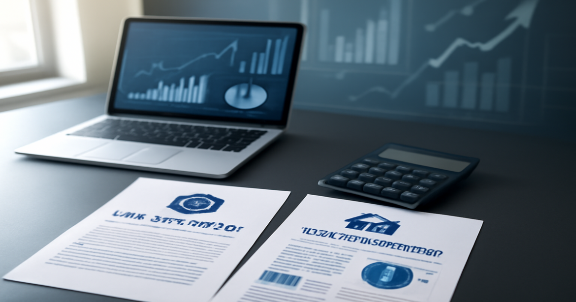 Professional image illustrating страхование жизни and financial planning in a modern office setting.
