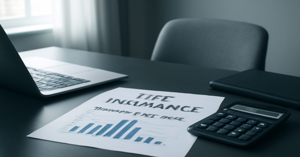 Professional image illustrating life insurance and financial planning in a trustworthy office setting.
