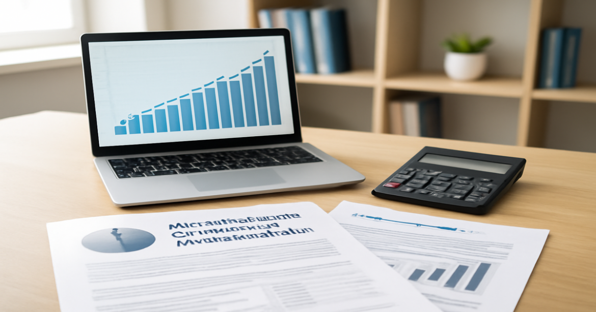 Professional image illustrating страхование жизни и имущества in a financial office setting.