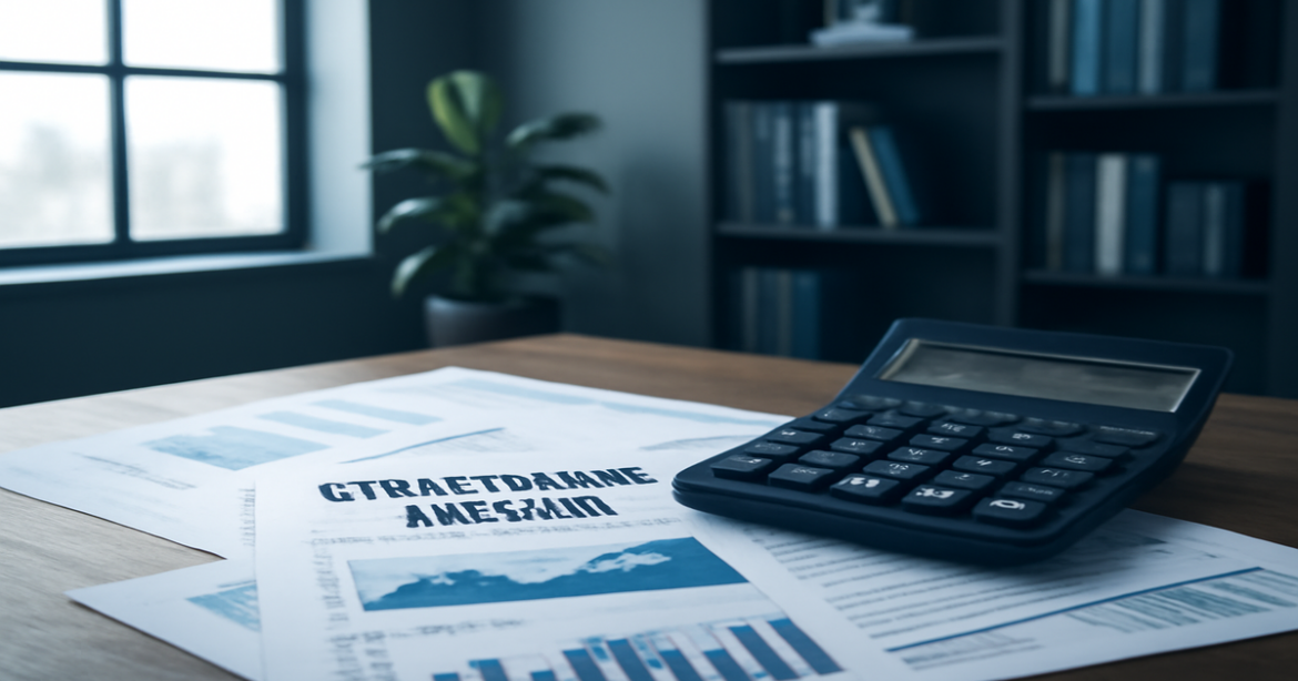 Professional office scene illustrating страхование жизни and financial protection concepts.