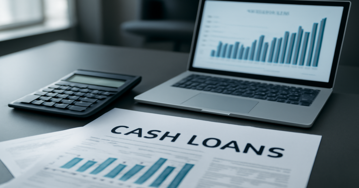 Professional image representing кредиты наличными in a financial setting, ideal for a banking article.