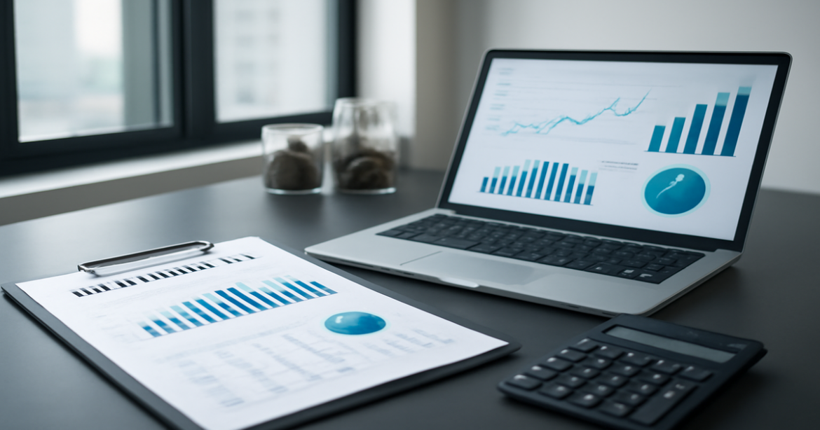 Professional image depicting вклады и накопительные счета in a modern bank setting, showcasing finance management tools.