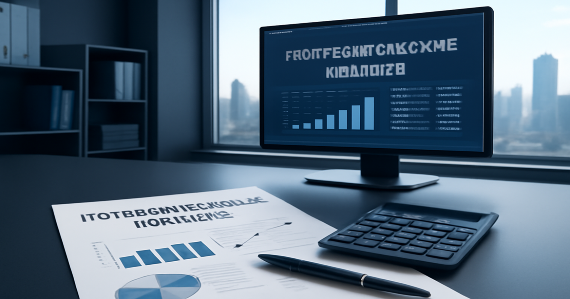 Professional image illustrating потребительские кредиты with a modern bank office and financial documents.