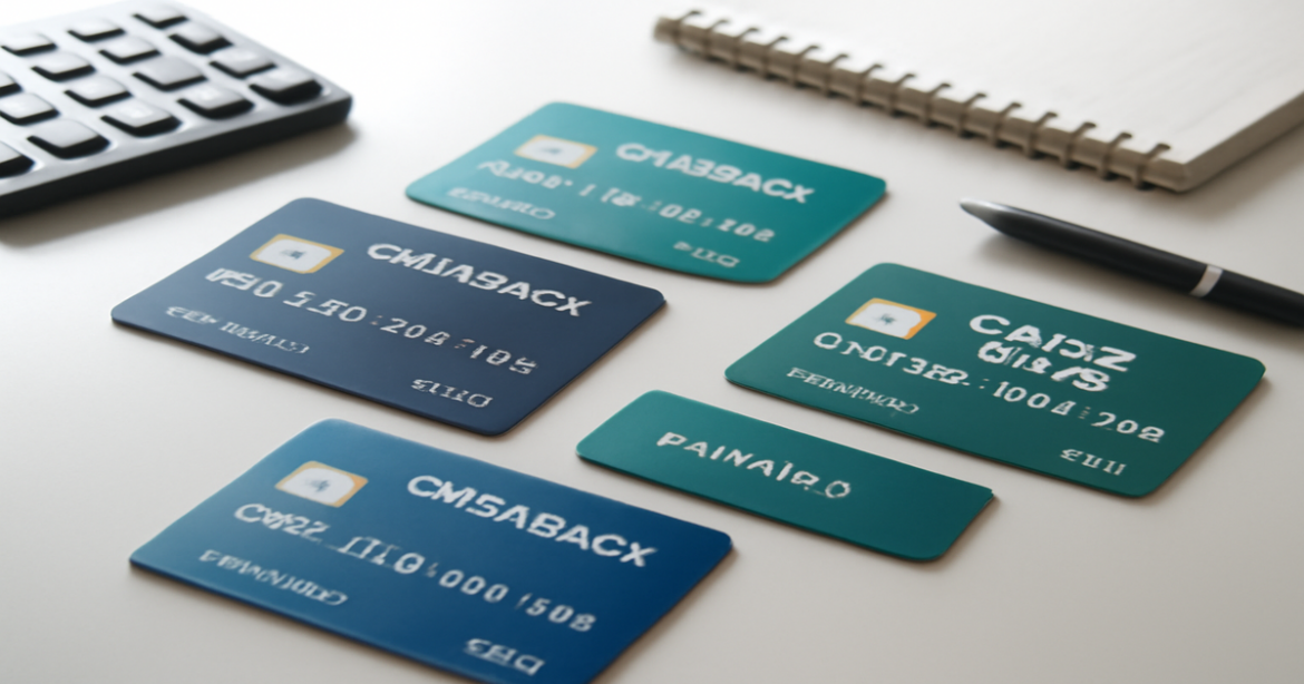 Explore the best дебетовые карты с кэшбэком for 2026 with this professional image showcasing sleek card designs.