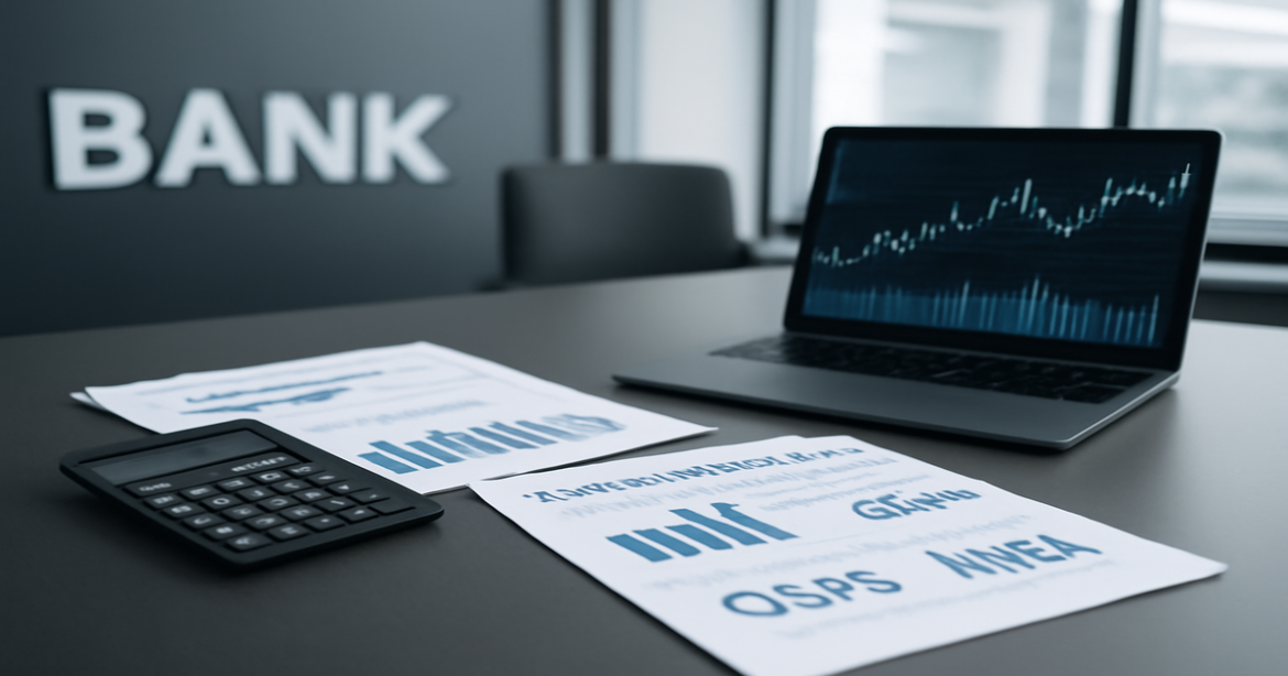 Investment through bank: a professional workspace showcasing ИИС and ОФЗ for capital management.