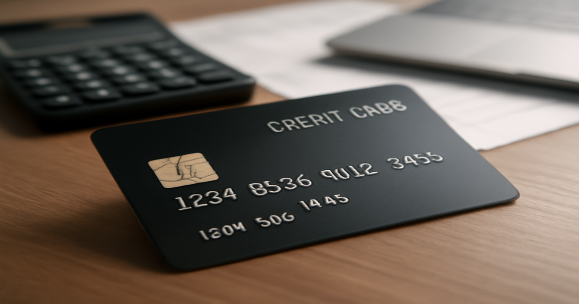 Close-up of a credit card, symbolizing кредитные карты с льготным периодом for financial planning.